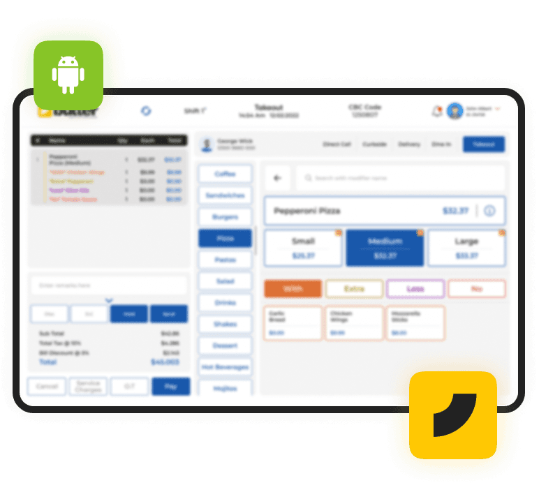 Android Coffee Shop POS