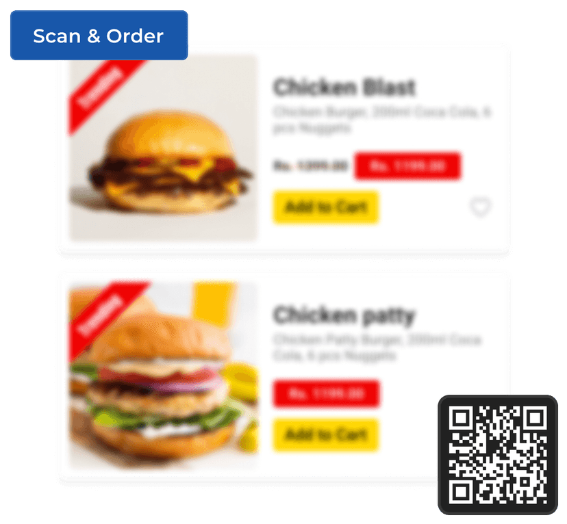 QR Code Ordering