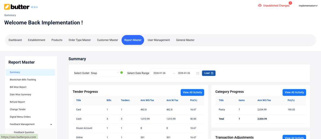 How to See Reports & Analytics in Butter POS
