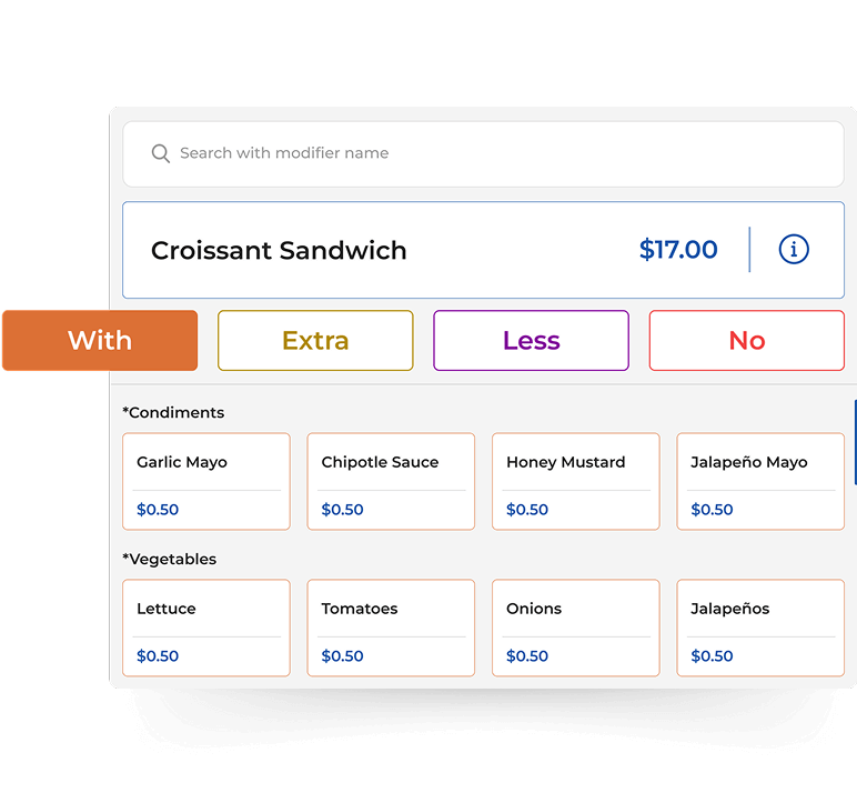 Faster Service at the Counter